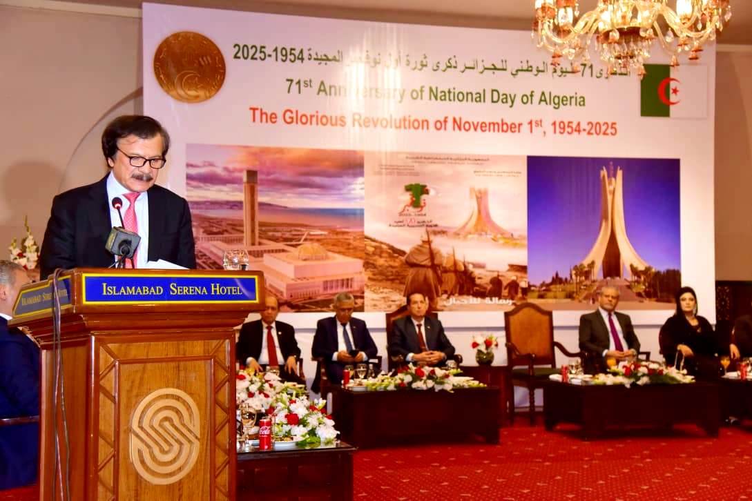 SAPM Haroon Akhtar Khan Attends Algeria’s National Day as Chief Guest; Highlights Deep-Rooted Pakistan–Algeria Friendship and Economic Cooperation!